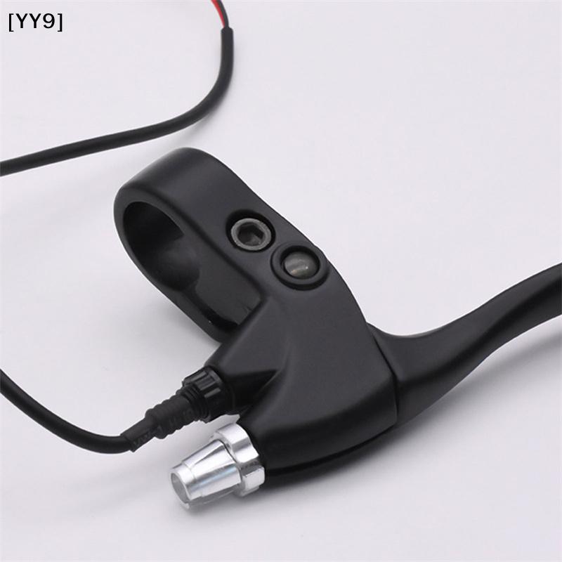 1Pair Left & Right E-Bike Brake Levers, Universal Electric Bicycle Brake Handle Set for Scooter E-Scooter[YY9]