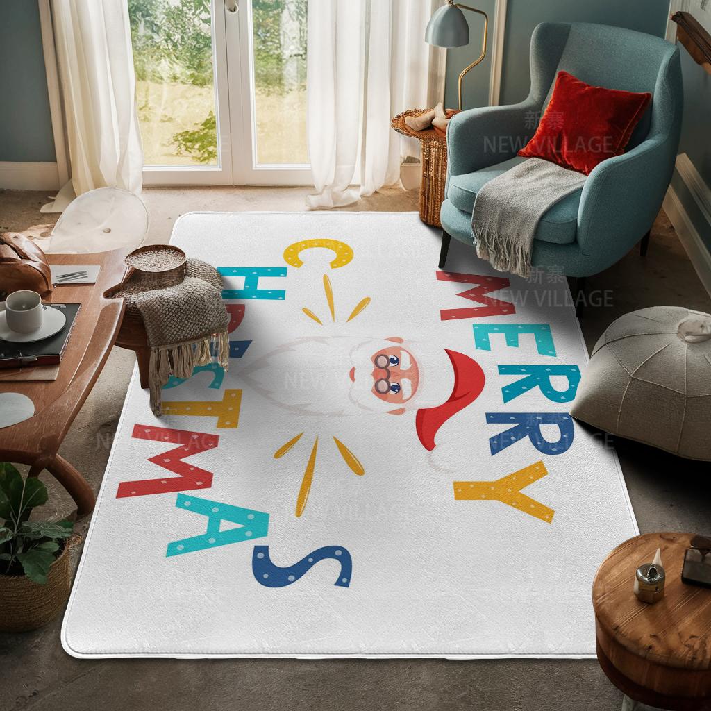 Koberec ke vchodu do domu Rohožka ke dveřím do domu Obývací pokoj Vana Koupelna Protiskluzové koberce s absorpcí vody vana Veselé Vánoce zima