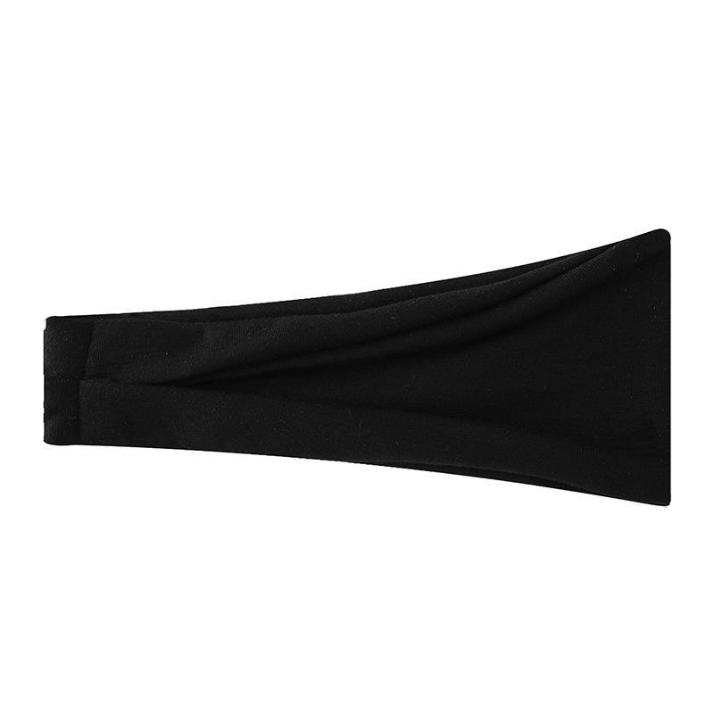 Women Solid Color Elastic Hair Bands,Stretchy Wide Sports Headband Sweat-Wicking Yoga Headband & Fashion Hair Wrap for Workout