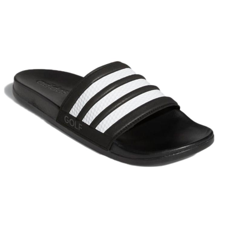 adidas Adilette Comfort 'Black White' FZ0948