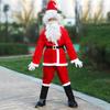 Yousheng 1 Set Christmas Costume Includes Top Pants Hat Belt And Beard Santa Claus Cosplay Performance Drama Stage Opera Performances Photography