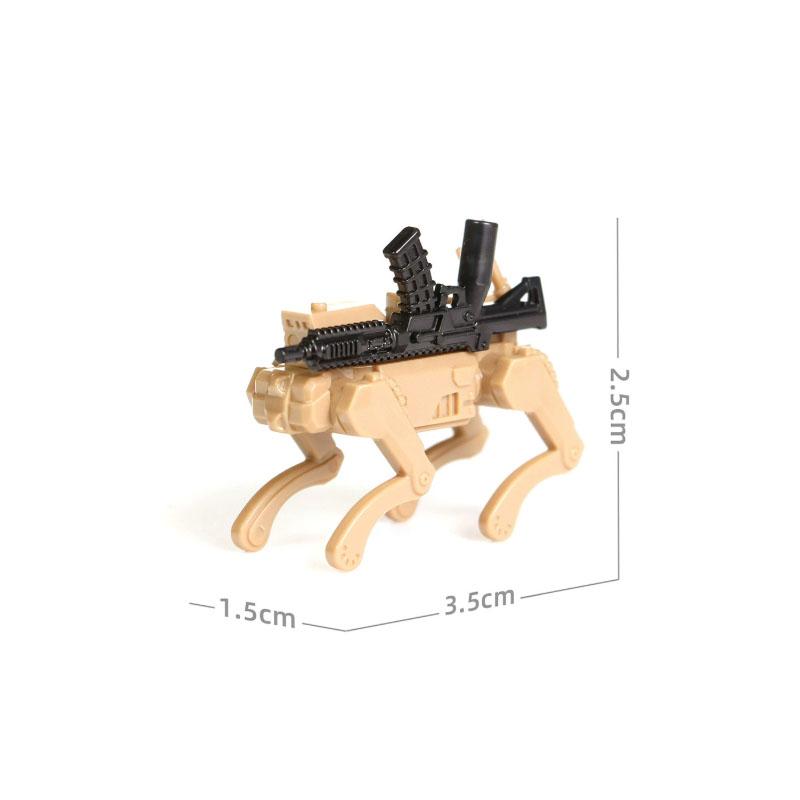 Militär Szene MOC Bausteine Spielzeug Zubehör Soldat Figur Stacheldraht Sandsack Zelt Medizinische Box Kette 30104 Straßensperre K042