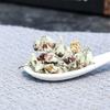 Apple Blossom Rose Herbal Tea Caffeine Free Vegan Organic Dried Flowers Loose Leaf