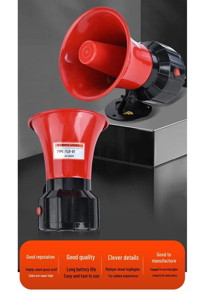 Dreiphasen 220V/380V Alarm: Stromausfall, Phasenausfall, Strom Ein-Erinnerung, Ton- & Lichtwarnungen.