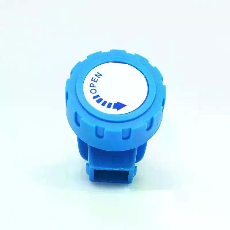 Plastic Water Faucet Button for Kitchen Sink, Wine and Juice Bottle Replacement, On and Off Lever, Tap Part