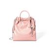 Fashionable Women's Bag Bucket Bag Genuine Leather Commuting Bag High-end Versatile Single-shoulder Handbag