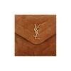 Saint Laurent Loulou Toy Logo Flap Quilted Leather Shoulder Bag Mini Women Shoulder Bag Cinnamon 678401-1U837-7761