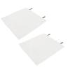 2 Pcs Fiberglass Fire Blankets Fireproof Emergency Suppression Blanket for Kitchen Home