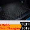 Sinjayer Voiture AUTO Tapis de Coffre TOUS Temps Queue Botte Bagages Coussin Tapis Côté Plat Protection de Coffre Housse Pour ChangAn CS35 2012