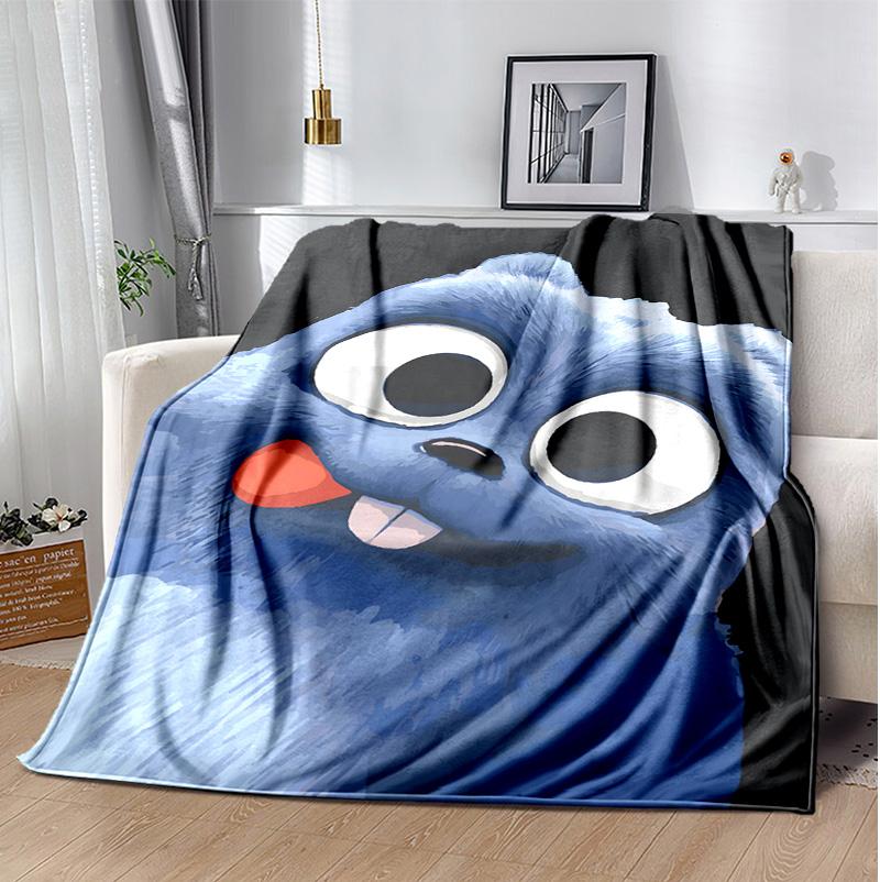 Grizzly Lemmings Flanelldecke Weich Warm Ganzjahresdecke, Design für Camping, Autoreisen, Wandern Sofa, Bett, Büro Perfektes Geschenk für Partys