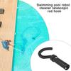 Telescoping Hook Attachment For Automatic Swimming Pool Cleaners Adjustable Length Durability ABS Plastic Design 1 Pair