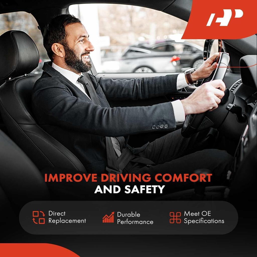 A-Premium 4pcs Steering Wheel Radio Volume Control Switch Buttons for Chevrolet Silverado Tahoe Trailblazer GMC Sierra Yukon Hummer H2 2003-2007