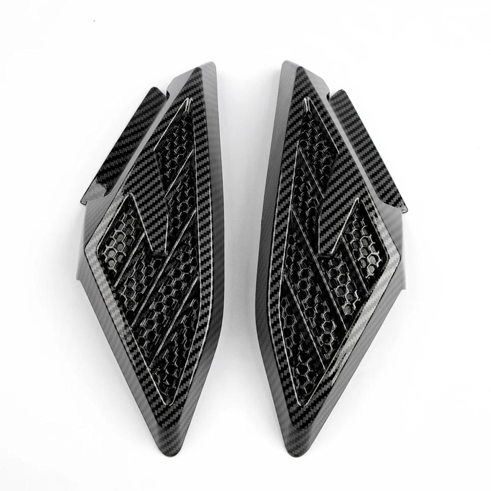 1Pair Carbon Fiber Motorcycle Rear Side Cover Protector Panel Left Right for YAMAHA NMAX155 NMAX125 NMAX 155 125 2020-2025