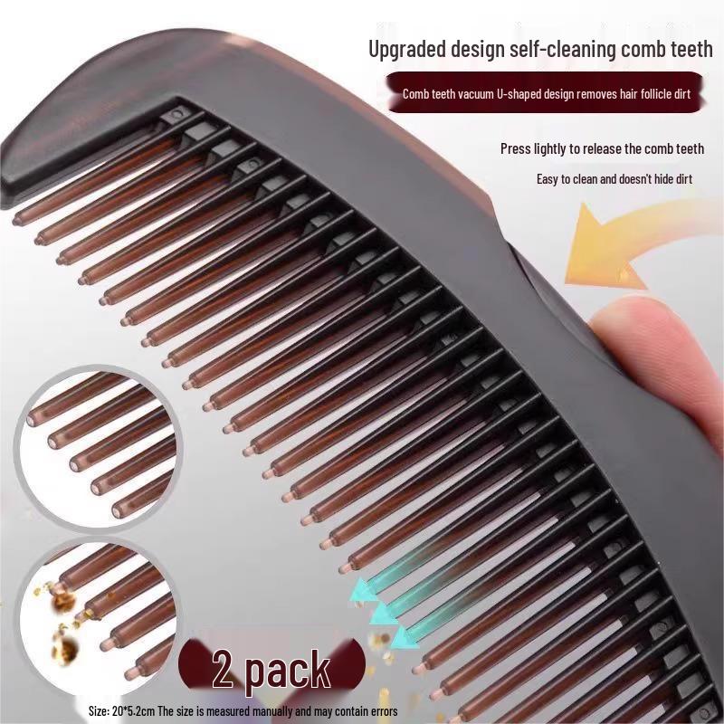 Scalp Massaging Oil Removal Comb for Oily Hair