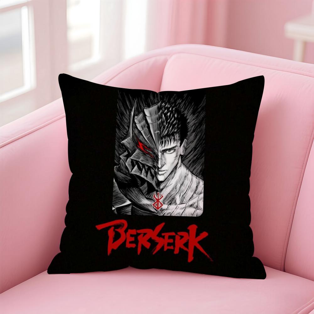 Cool B-BerserkS Cushion Cover Home & Car Multi-Scene Pillow Cover - Reversible, Soft & Durable for Daily Use