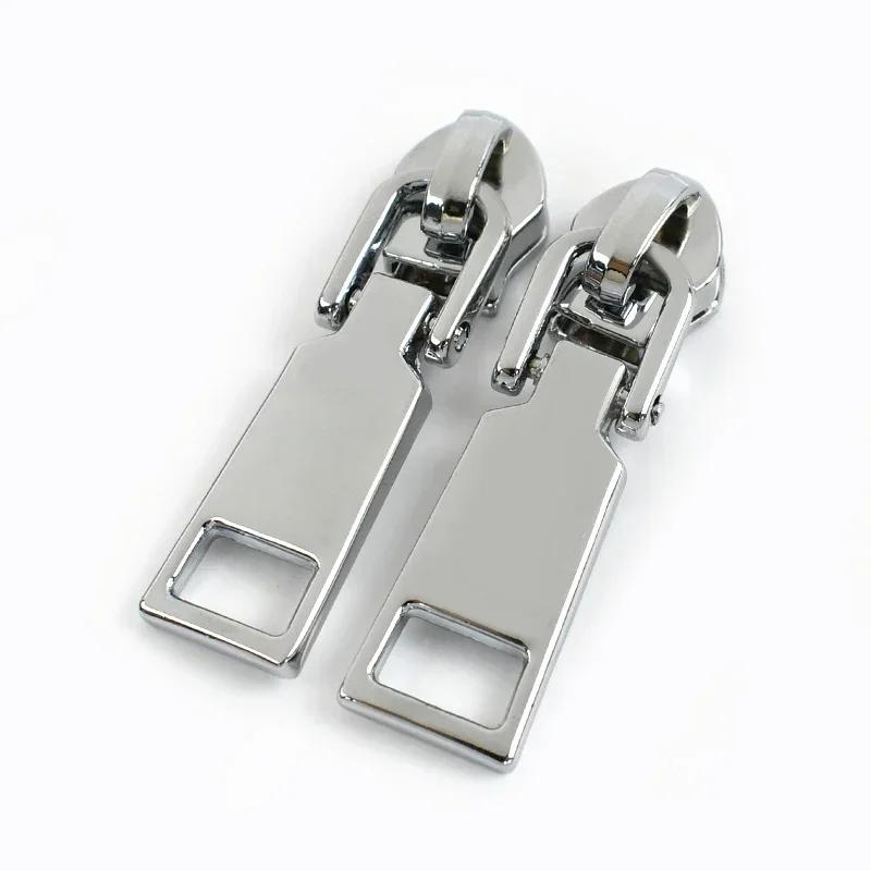 5-30Pcs Meetee 5# Nylon Zipper Puller Down Jackets Bags Zippers Sliders Garment Zips Head Repair Kits DIY Sewing Accessories