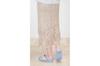 Pansy Indoor Slippers Women's Hand-Knitted Antibacterial Size M Ivory
