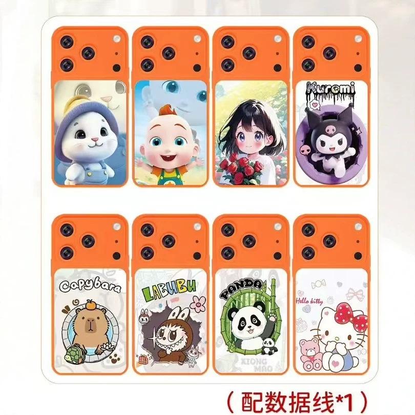 Kids Learning Phone Toy with Music Recording and Light Multilingual Educational Play for Toddlers