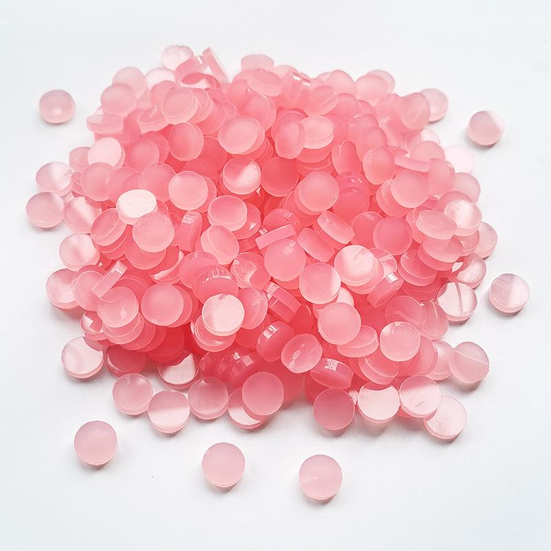 200g Bunte Runde Acryl-Mosaiksteine für DIY-Kunstprojekte