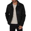 Mens Shearling  Coats Winter Faux Leather Suede Jackets Vintage  Lined Fleece Overcoats