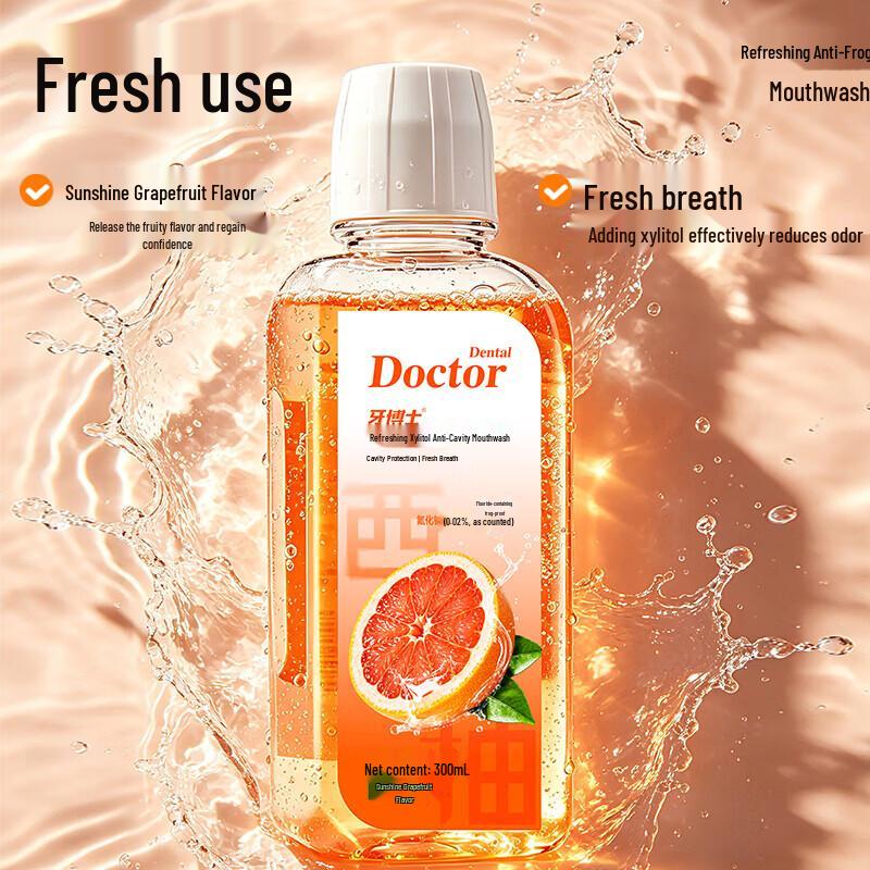 Dr. Tooth Xylitol Fresh Breath Mouthwash