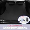 AABLU1 Für Tesla Model 3 Model Y 2017-2025 Aufblasbare Luftmatratze Outdoor Camping Aufblasbar Spezielles Wildleder Stoff Auto Reisebett