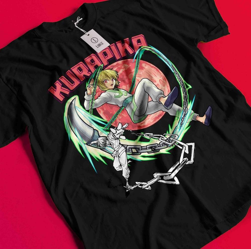 

Kurapika Shirt Hunter X Hunter HXH Hisoka Tshirt Killua Tee T-Shirt Leorio Gon BB594 XL
