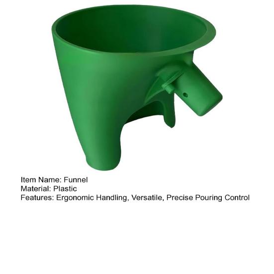 Flour Funnel for Artisan KSM150 Stand Mixer 5Qt Pouring Accessory with Ergonomic Handle Splash-Free Guided Pouring Stand Mixer Attachment