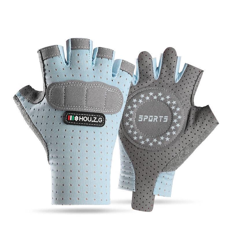 

Li Shi Unisex Kids Cycling Half-Finger Gloves M
