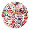50 Japanese Comic Graffiti Stickers Car Suitcase Skateboard Mobile Phone Decoration Stickers