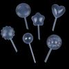 50Pcs Heart Shaped 4Ml Transfer Liquid Oils Pipettes Plastic Squeeze Eye Dropper