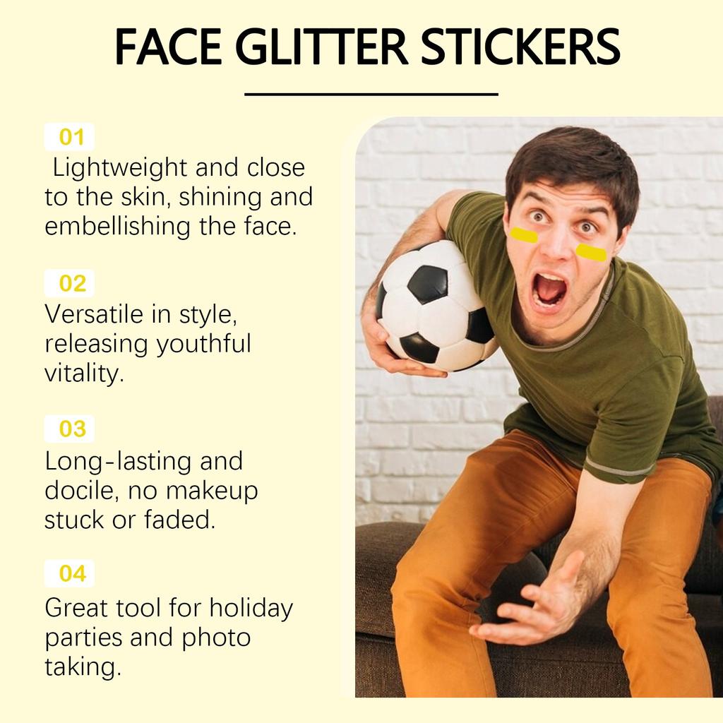 Eye Black Stickers For Sports Eye Strips Baseball Football Softball Face Eyeblack Stickers For Sport Game Day Themed Supplie  60 PAIRS