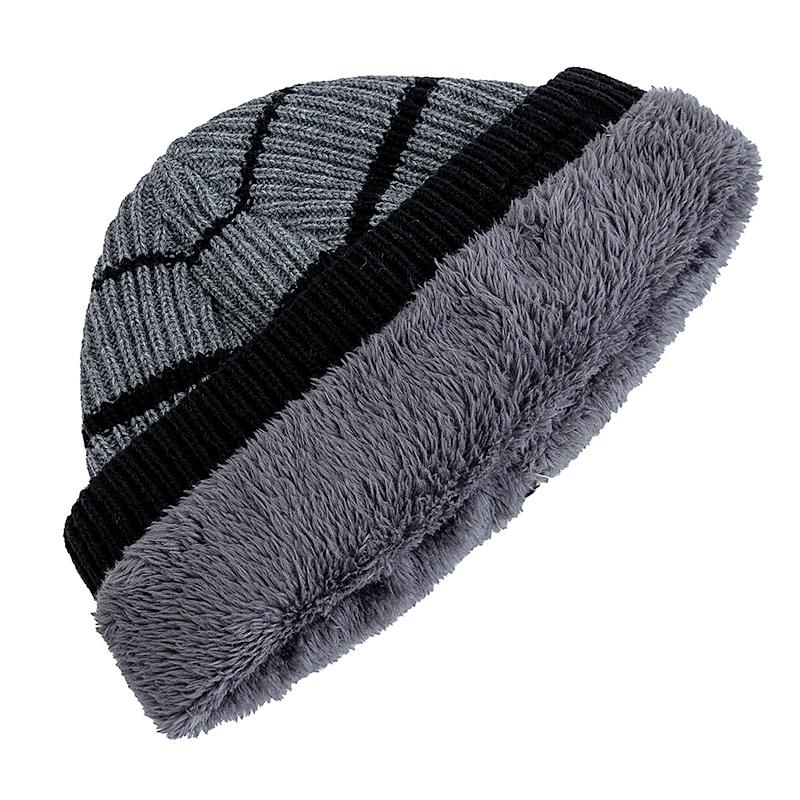 Unisex Nye Vinterluer Lue Plysjfôr Streetwear Varme Beanies For Mann Kvinne Casual Vinter Ski Strikkeluer