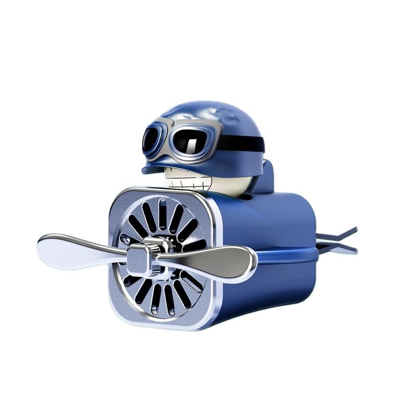Car Air Freshener Creative Animal Pilot Car Air Vent Clip Perfume Diffuser Center Console Decoration Auto Accessories