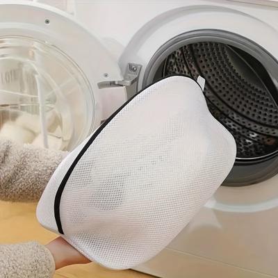 Cerniera nera grande 45 * 30 * 30CM, Sacca speciale per scarpe lavabile in lavatrice, Protezione scarpe per la casa, Sacca per il bucato Antideformazione Pigra Grande Sacca Protezione Scarpe