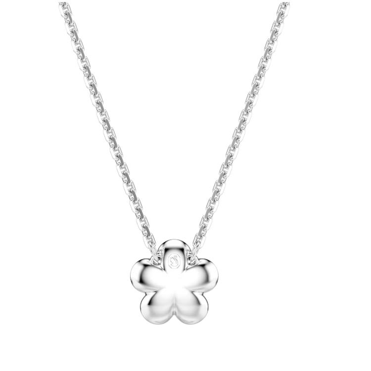 Swarovski Ariana Grande Floral Design Crystal Necklace Unisex necklace Silver 5755817