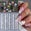 New Silicone Mold Three-dimensional DIY Ballet Girl Bow Engraving Nail Art Mold
