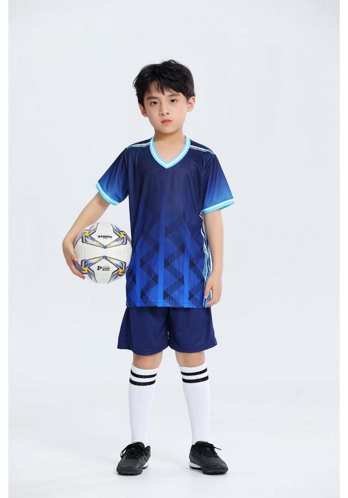 Autumn/Winter Kids' Soccer Uniform Set: Boys & Girls School Training Jersey
