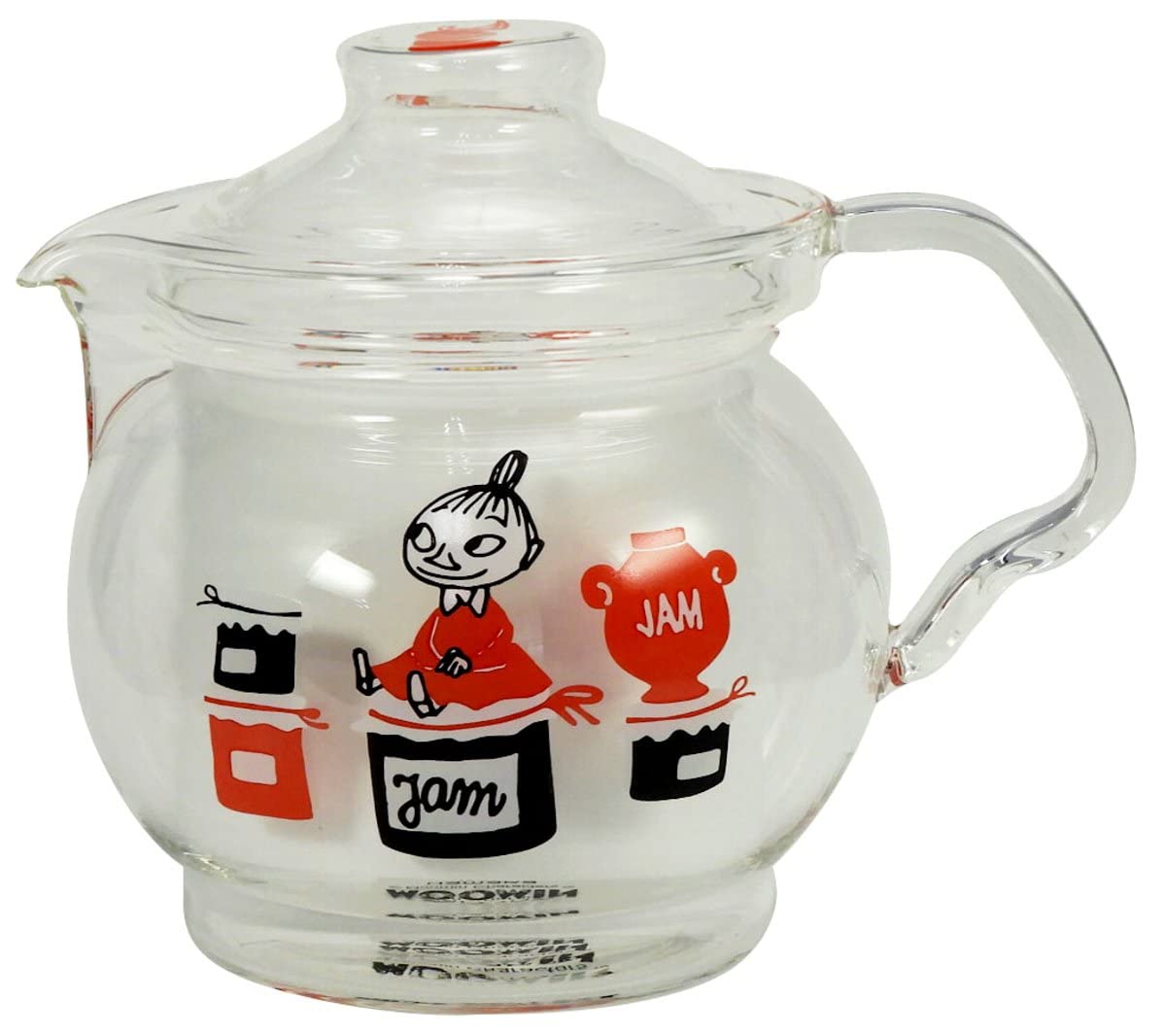 

Moomin Jam Heat-resistant Glass Pot Little My MM5201-GV2