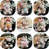 Adorable Sherry Rose Plush Toy Duffy Bear Keychain Cute Gift For Girls 12cm