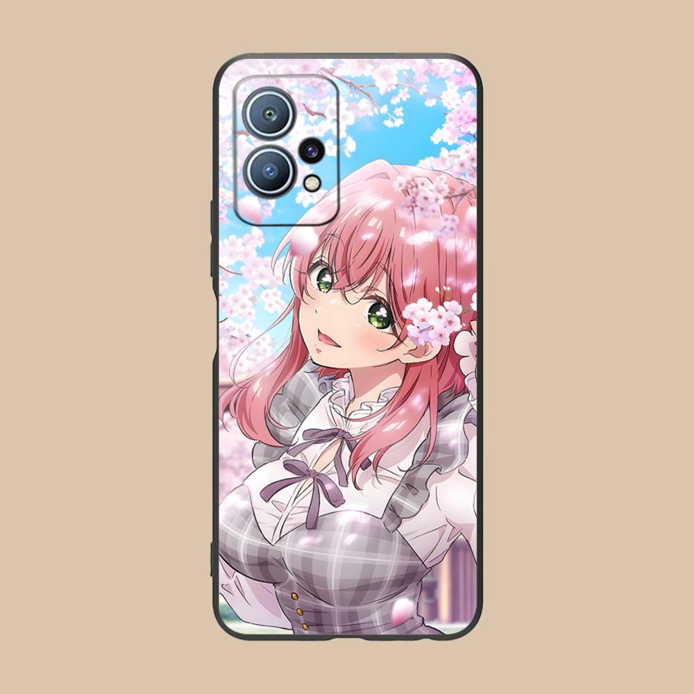 Anime Hakari Hanazono Matte TPU Mobile Phone Case for Huawei P60 P50 P40 P30 P20 P10 P9 P8 Pro Lite Plus Colorful Printing Cover