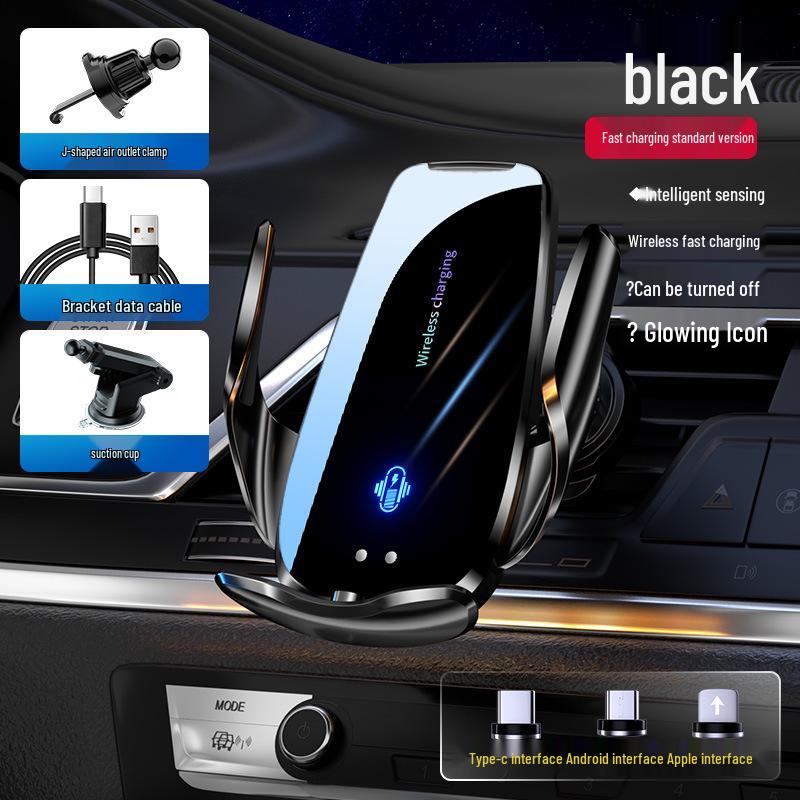 Magic Clip Q95 Wireless Car Charger & Phone Holder with 15W Auto Open/Close