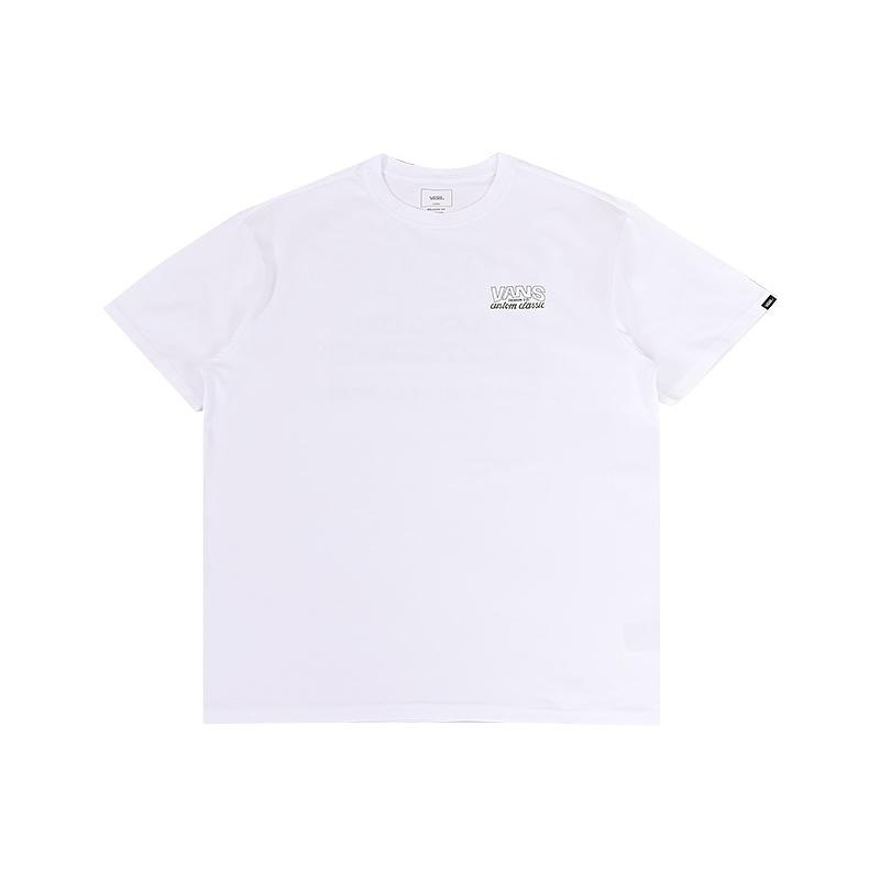 

Vans Custom Classic Short Sleeve T-Shirt Men tops White VN000NNJWHT XL