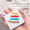 50Pcs Nail Gel Palette Painting Tool Waterproof Nail Polish Color Mixing Tray Disposable Tearable Color Tinting Paper Glue Book
