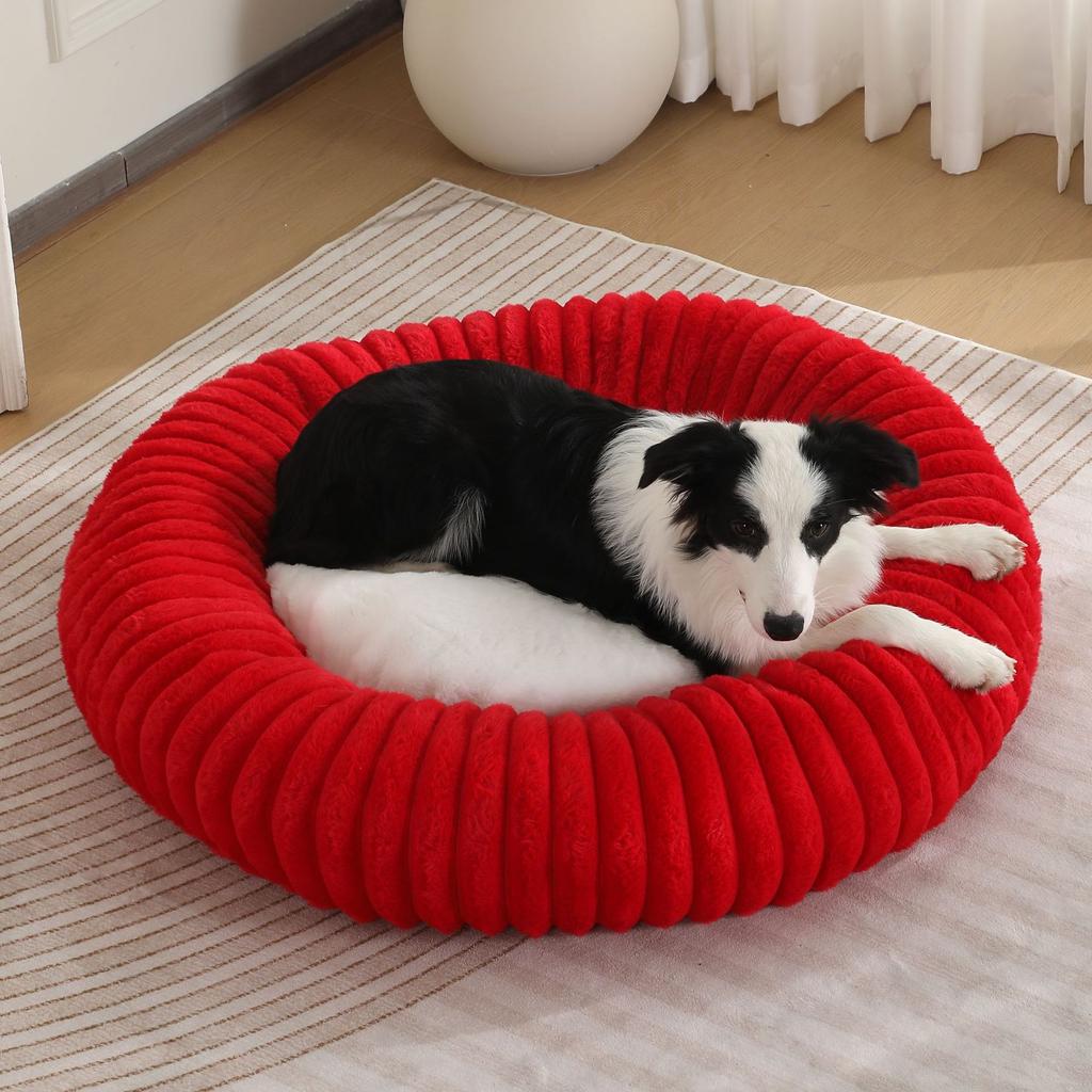 Kennel cat litter dog round pet litter dog bed winter warm pet bed dog supplies pet pad