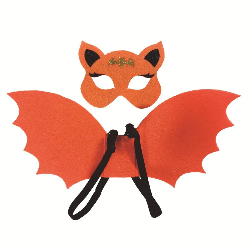 Halloween Role Play Bat Wings Mask Party Dress Up Halloween Decoration Halloween Cosplay Wings Cosplay Costume Non-woven