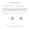 Sparkle  Zircon Bag Pendant Earring for Women Light Luxury Palace Style Exquisite Drop Earrings Fashion Wedding Bride Zircon