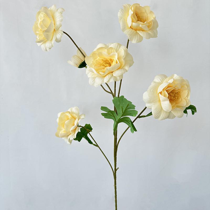 

Artificial Flower Peony Wedding Hotel Restaurant Desktop Ornament Decoration шампанского