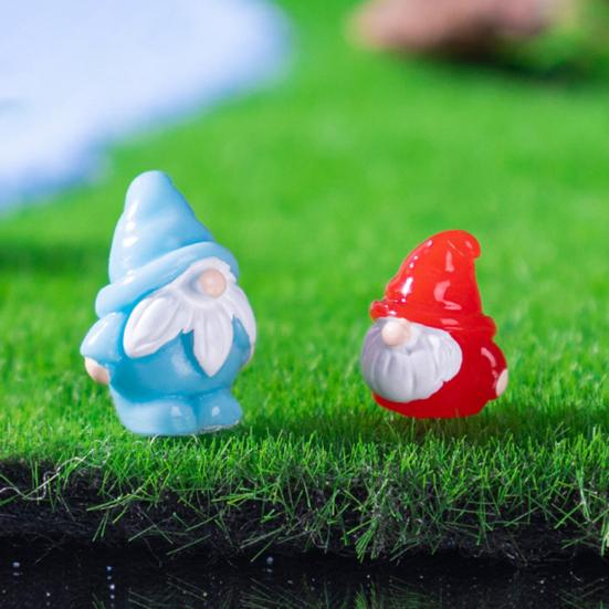 14Pcs Micro Landscape Ornament Mini Gnome Easter Figure Miniature Garden Decoration Mini Potted Plant Accessories