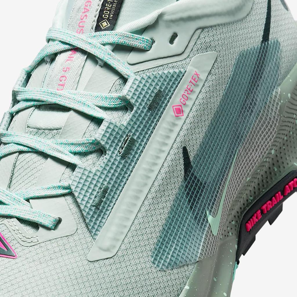Nike Pegasus Trail 5 Clay Size GORE-TEX, Green/Light Silver/Mint Foam/Seaweed, FQ0908-013, 26.5cm